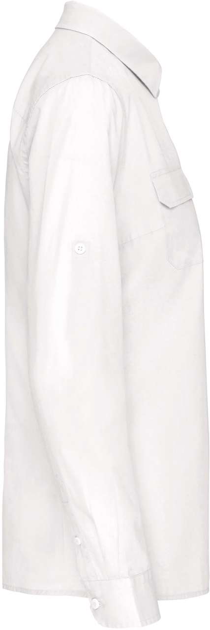 LADIES' LONG-SLEEVED SAFARI SHIRT