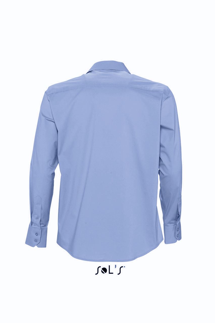 SOL'S BRIGHTON - LONG SLEEVE STRETCH MEN'S SHIRT